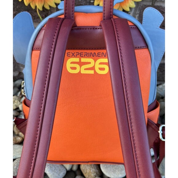 Loungefly Stich Experiment‎ 626 Experiment Backpack Bag NWOT - Picture 4 of 8